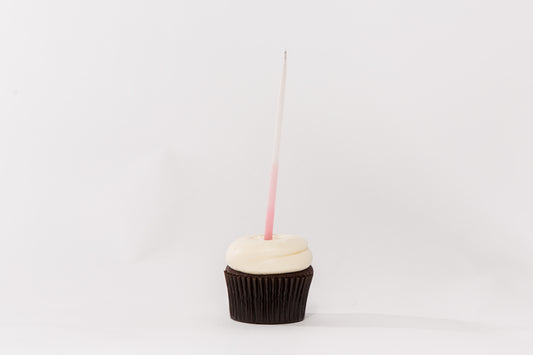 Tall Rainbow Beeswax Birthday Candles
