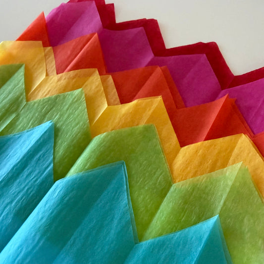 Christmas Cracker Paper Crowns – Tissue Paper Party Hats