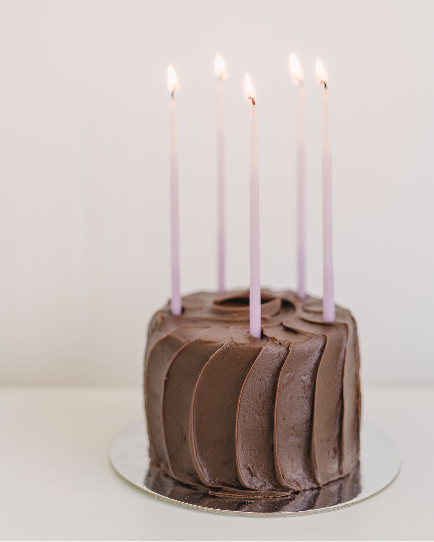 Tall Ombre Pastel Beeswax Birthday Candles
