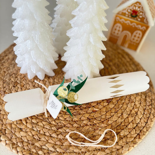 Fill-Your-Own Personalised Christmas Crackers – Handmade Eco-Friendly Holiday Favors