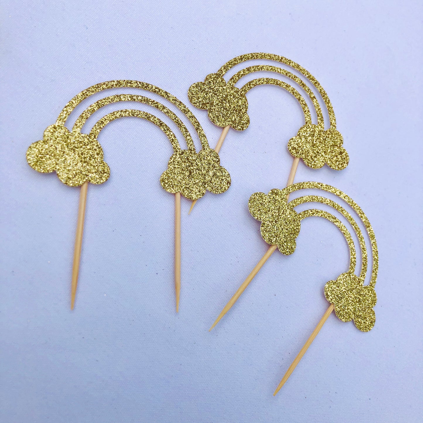 Rainbow Cake Toppers - Cake Decorations