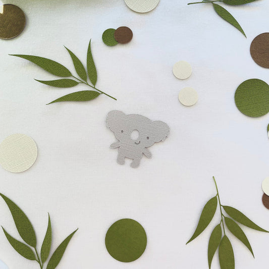 Koala Birthday Eucalyptus Confetti Table Scatters