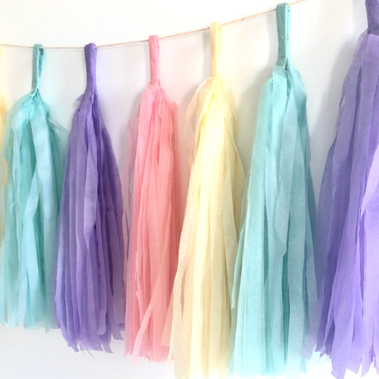 Pastel Rainbow Garland