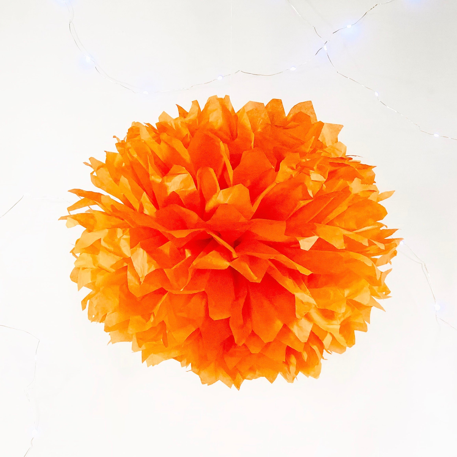 Orange Party Decor