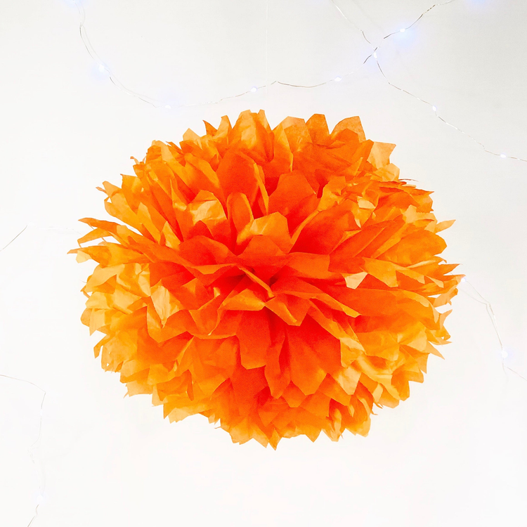 Orange Party Decor