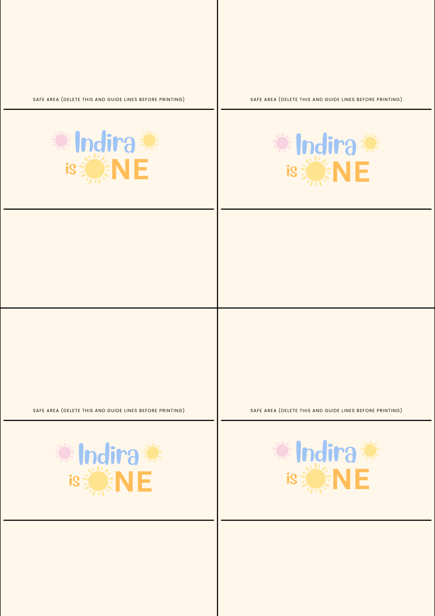 First Trip Around Sun Chocolate Wrappers | Editable Canva Template (Digital Download)