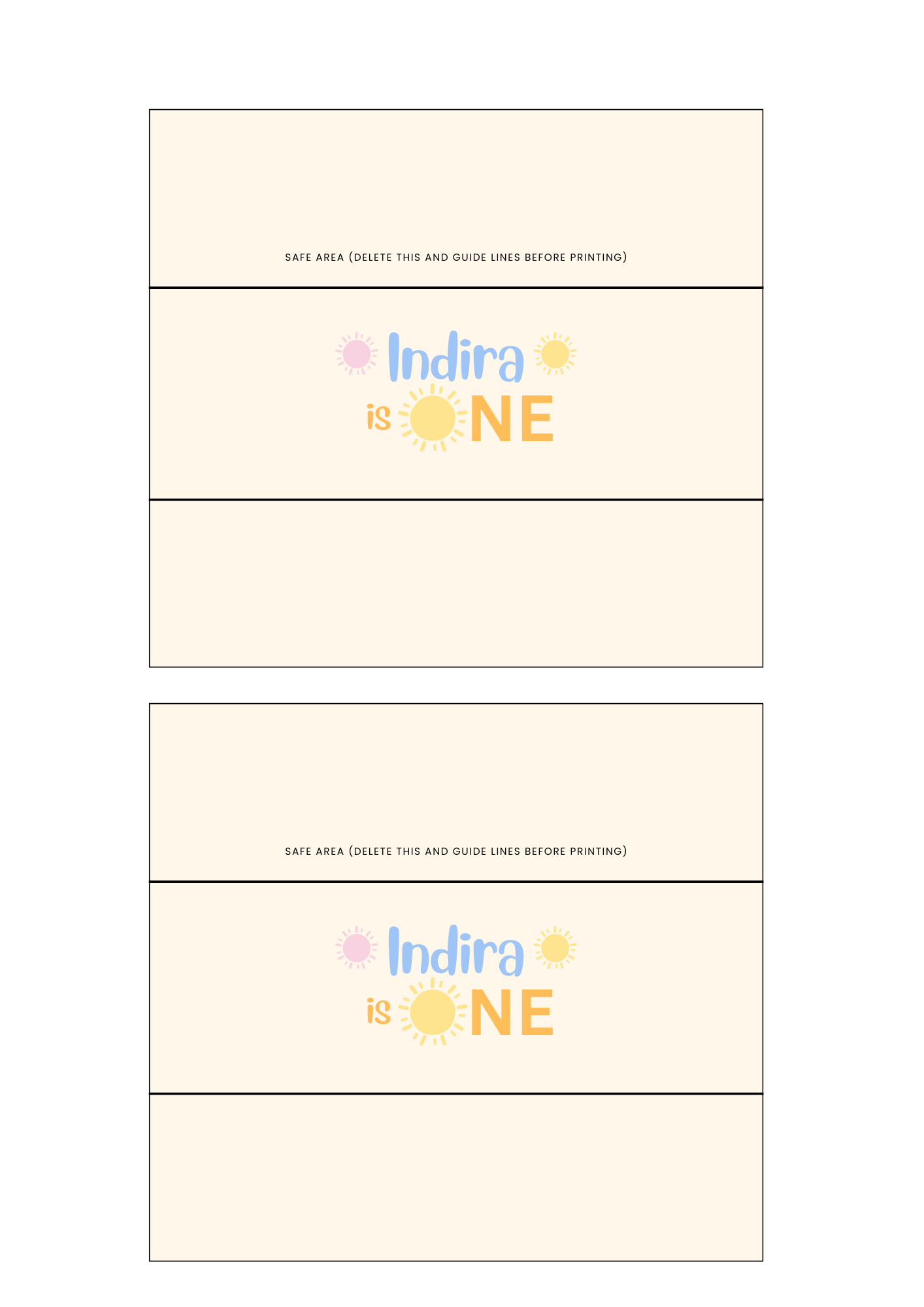 First Trip Around Sun Chocolate Wrappers | Editable Canva Template (Digital Download)