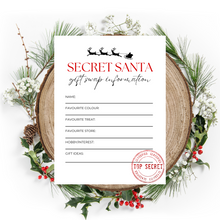 Load image into Gallery viewer, Secret Santa Kris Kringle Gift Swap INSTANT DOWNLOAD