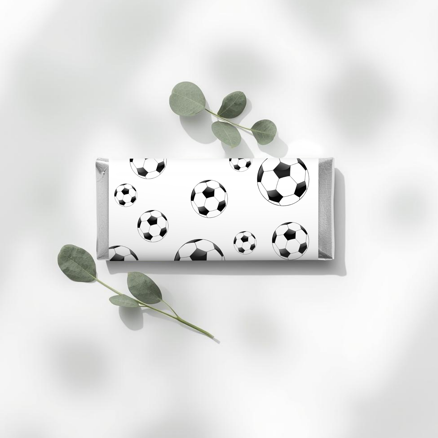 Editable Soccer Birthday Chocolate Wrapper Template (Digital Download)