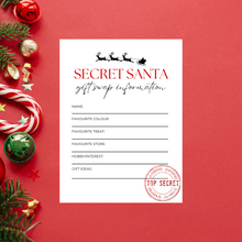 Load image into Gallery viewer, Secret Santa Kris Kringle Gift Swap INSTANT DOWNLOAD