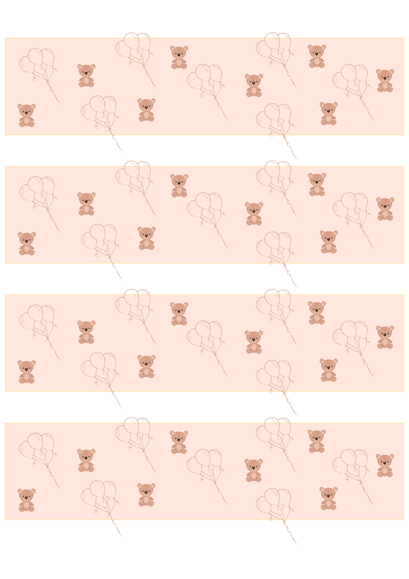 Teddy Bear Baby Shower Water Bottle Labels, We Can Bearly Wait Party (Digital Download)