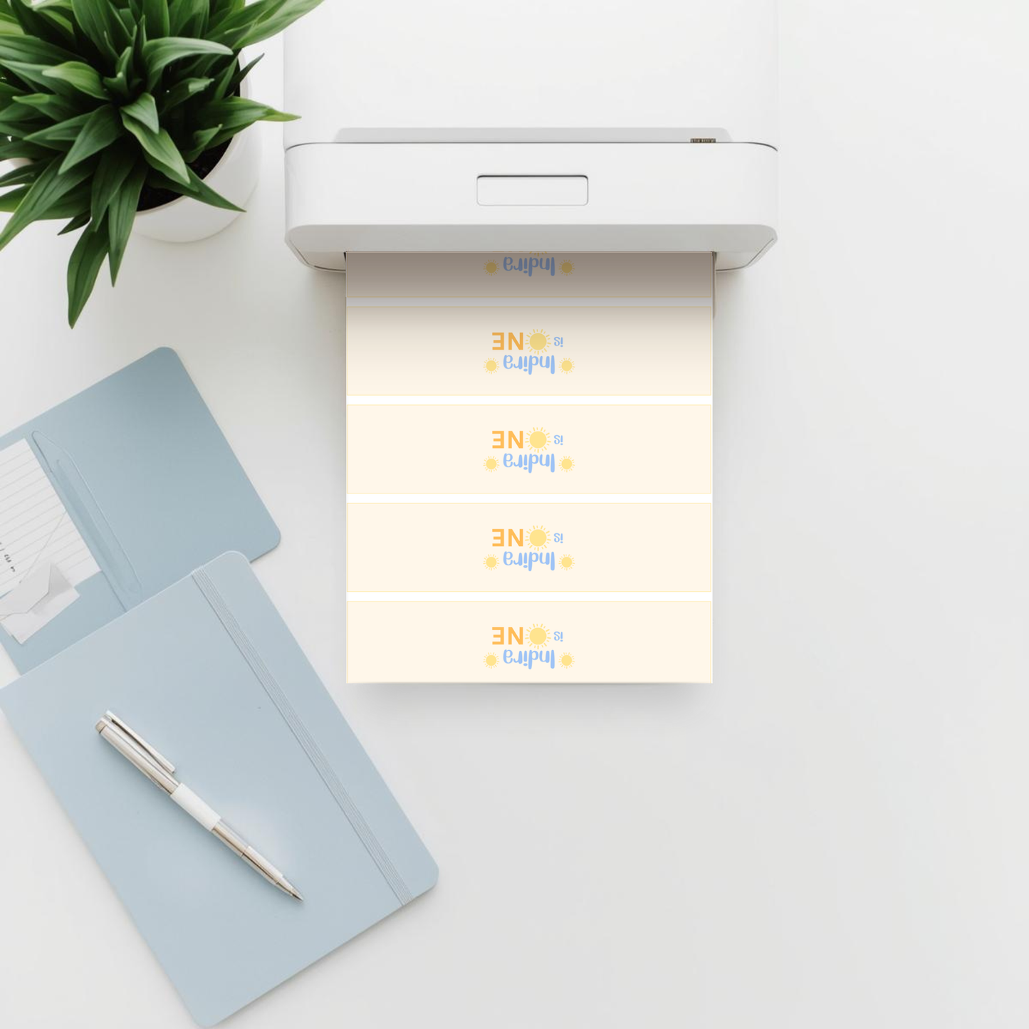 First Trip Around the Sun Blue Boy Water Bottle Labels, Editable Canva Template (Digital Download)