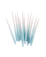 Load image into Gallery viewer, Pastel Blue Beeswax Birthday Candles