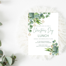 Load image into Gallery viewer, Christmas Party Invitation, INSTANT DOWNLOAD