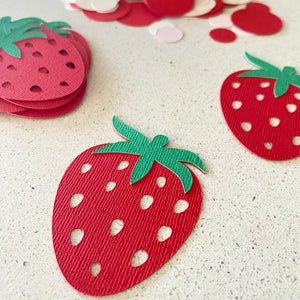 Strawberry Confetti Party Scatters