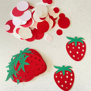 Strawberry Confetti Party Scatters