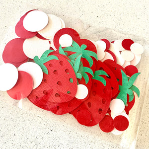 Strawberry Confetti Party Scatters