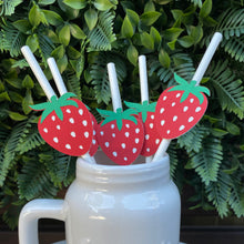 Load image into Gallery viewer, Strawberry Party Straws