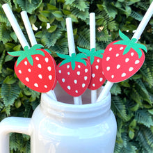 Load image into Gallery viewer, Strawberry Party Straws