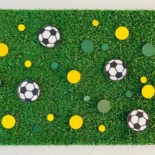 Load image into Gallery viewer, Australian Green and Yellow Soccer Ball Confetti