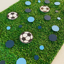 Load image into Gallery viewer, Soccer Ball Confetti A-League Team Sydney Navy Blue and Blue