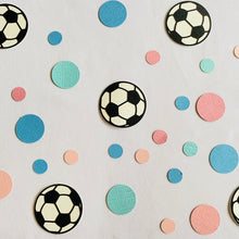 Load image into Gallery viewer, Soccer Ball Confetti Gender Reveal