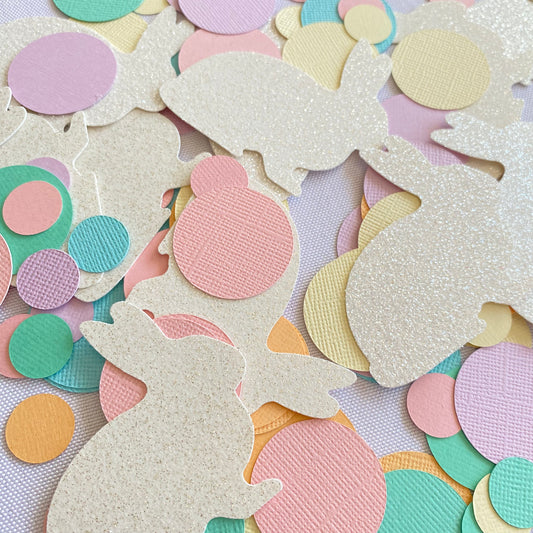 Pastel Easter Bunny Confetti