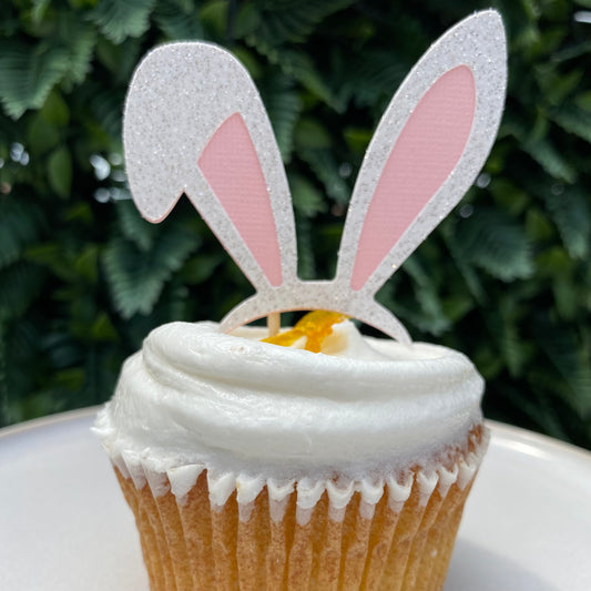 Bunny Ears Cupcake Topper