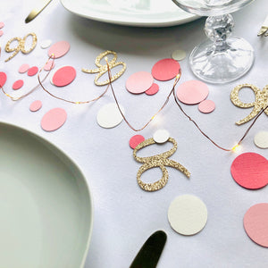 Personalised Number Birthday Confetti