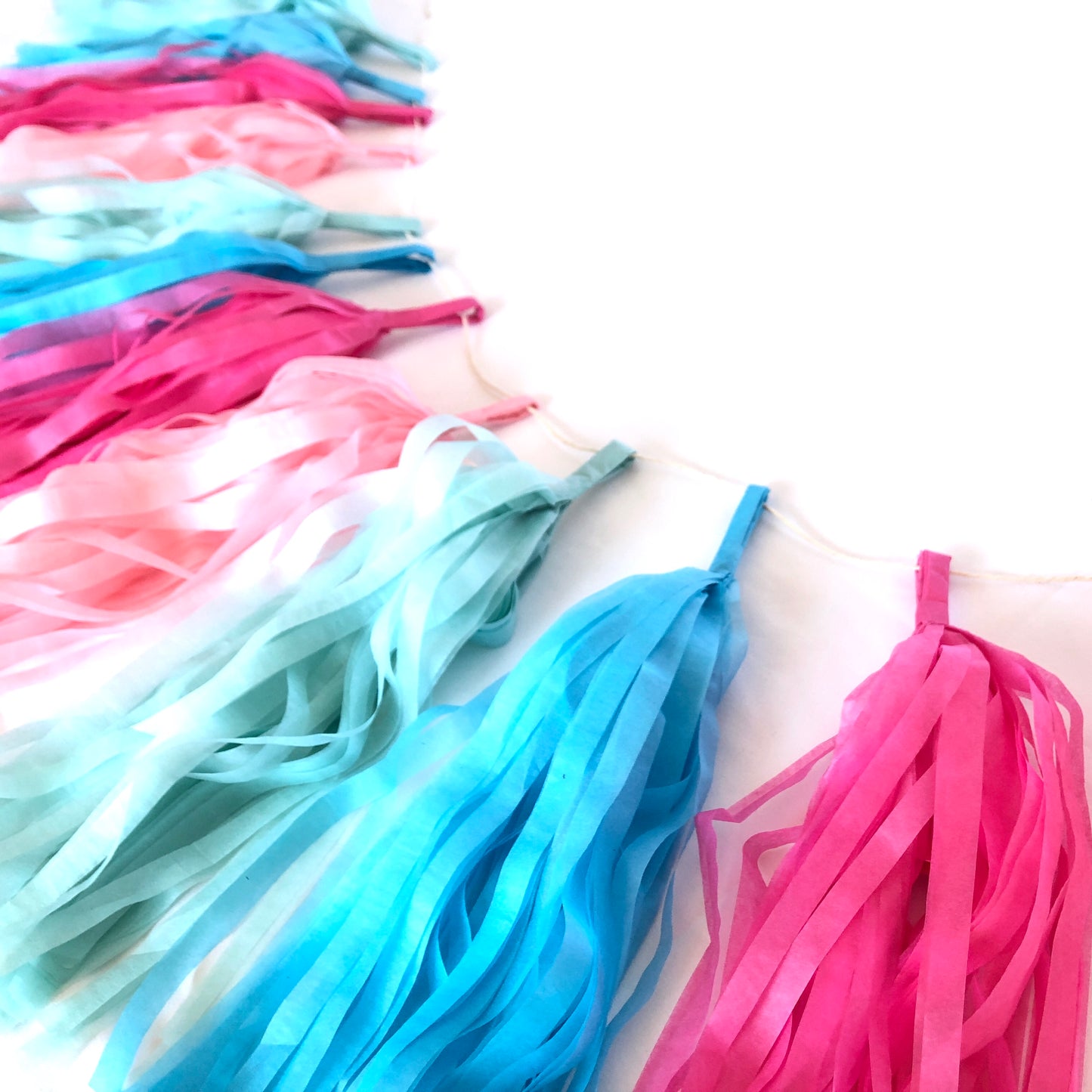 Tissue Paper Garland