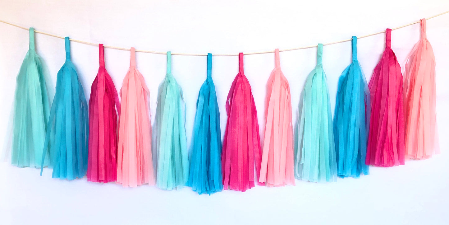 Tissue Paper Garland