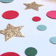 Load image into Gallery viewer, Christmas Star Confetti