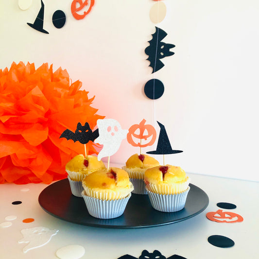 Halloween Cupcake Toppers