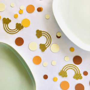 Boho Rainbow Confetti - Table Scatters - Table Sprinkles - Tableware