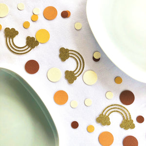 Boho Rainbow Confetti - Table Scatters - Table Sprinkles - Tableware