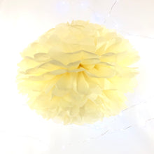 Load image into Gallery viewer, Cream Vanilla Tissue Paper Pom Pom