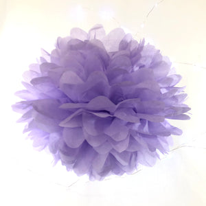 Lilac Light Purple Tissue Paper Pom Pom