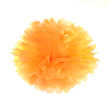 Load image into Gallery viewer, Orange Peach Tissue Paper Pom Pom