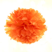 Load image into Gallery viewer, Orange Tissue Paper Pom Pom