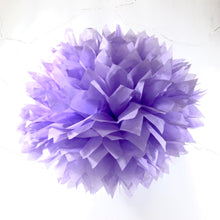 Load image into Gallery viewer, Lilac Light Purple Tissue Paper Pom Pom