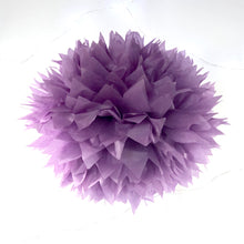 Load image into Gallery viewer, Purple Tissue Paper Pom Pom