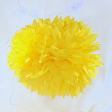 Load image into Gallery viewer, Yellow Tissue Paper Pom Pom