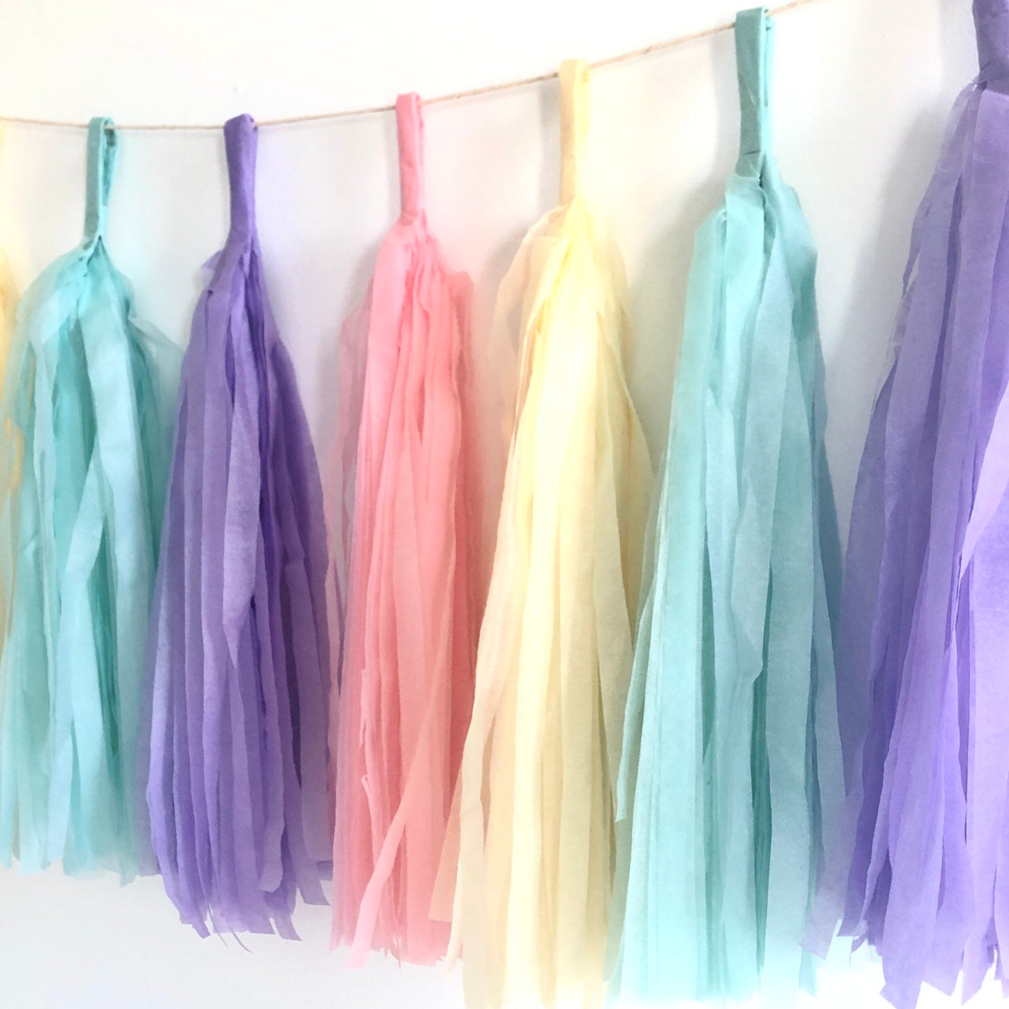 Pastel Rainbow Garland