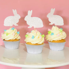 Load image into Gallery viewer, Rabbit Cupcake Topper